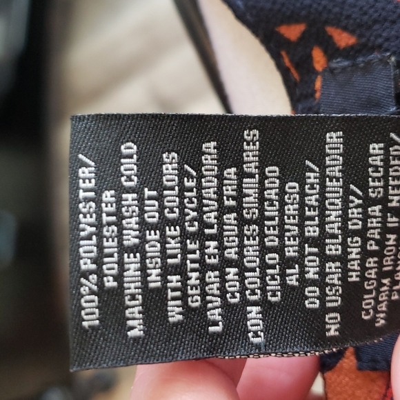 SLNY NEW YORK HALTER SCARF/SLIP DRESS SZ LARGE - Picture 8 of 10